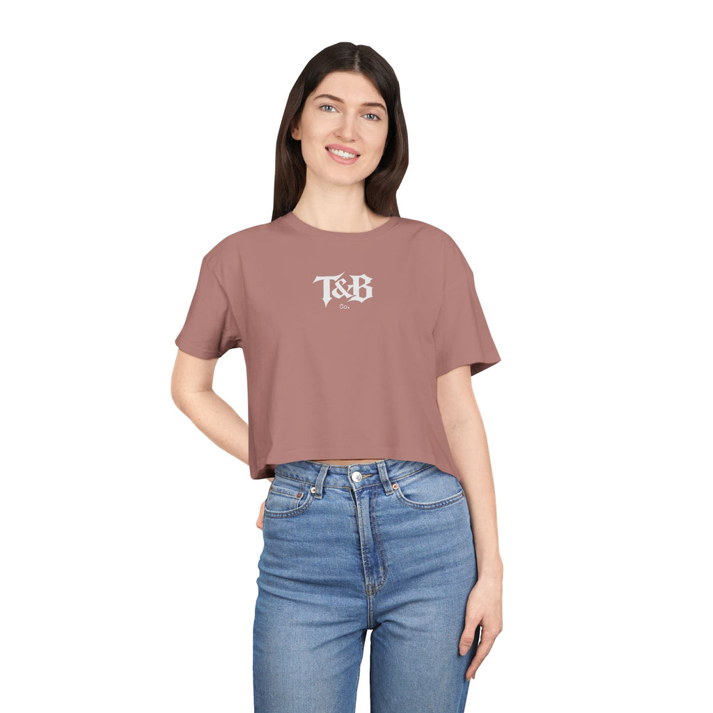 Turn & Burn Co. Original Women's Crop Tee
