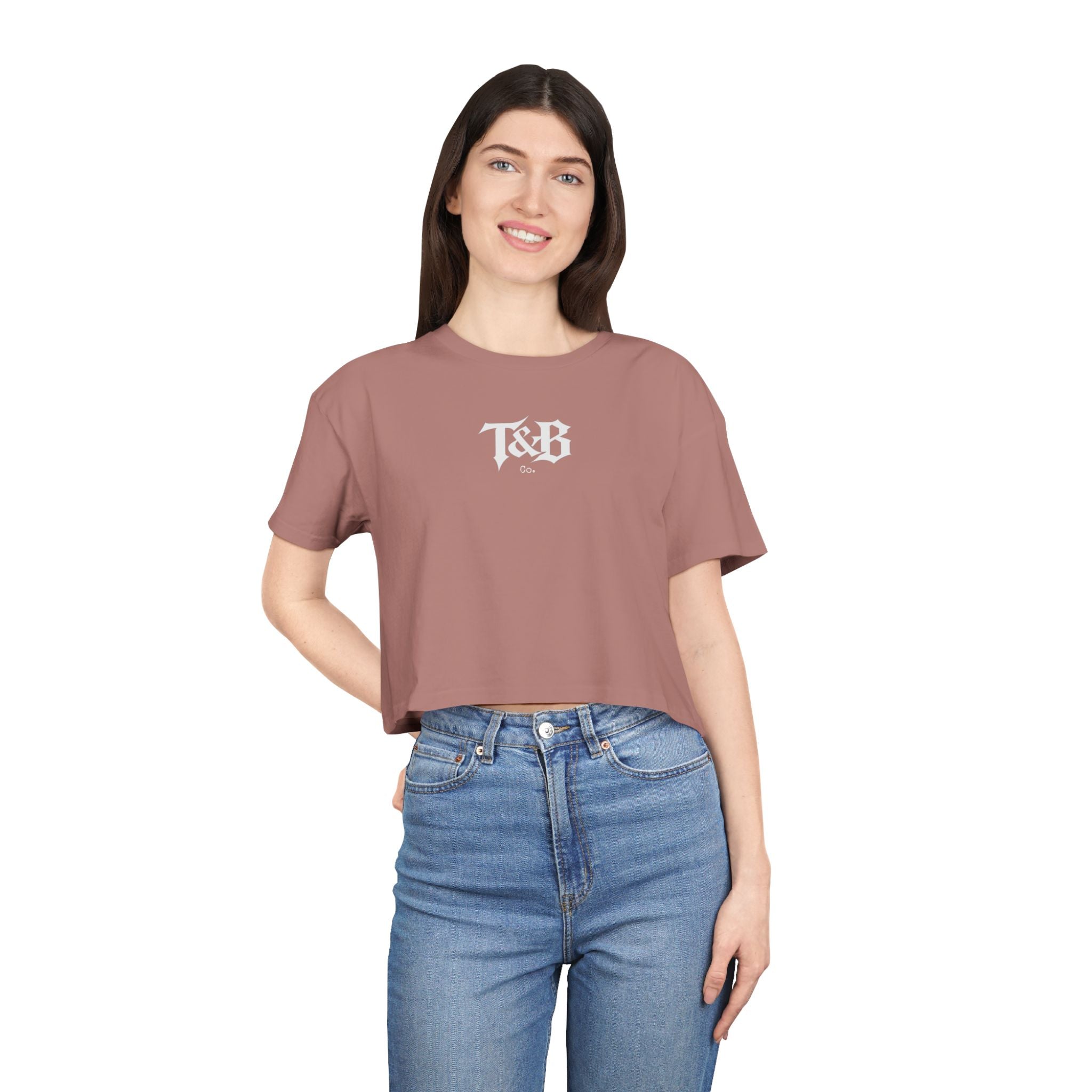 Turn & Burn Co. Original Women's Crop Tee