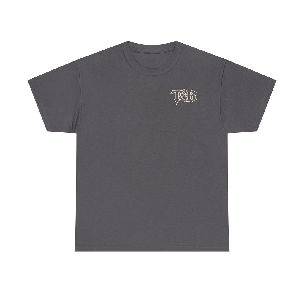 Turn Burn Skull Tee — Flame Skull Graphic T-Shirt