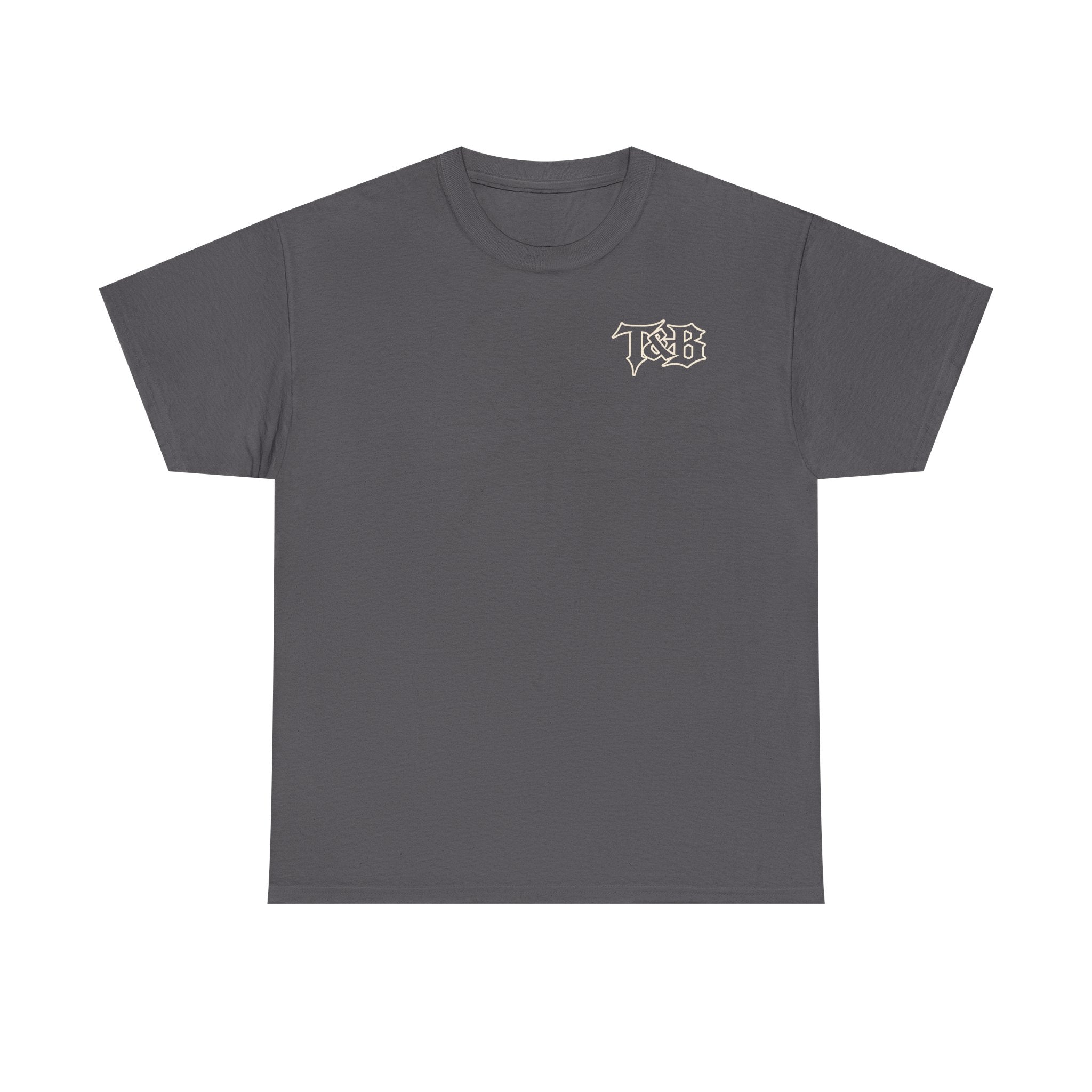 Turn Burn Skull Tee — Flame Skull Graphic T-Shirt