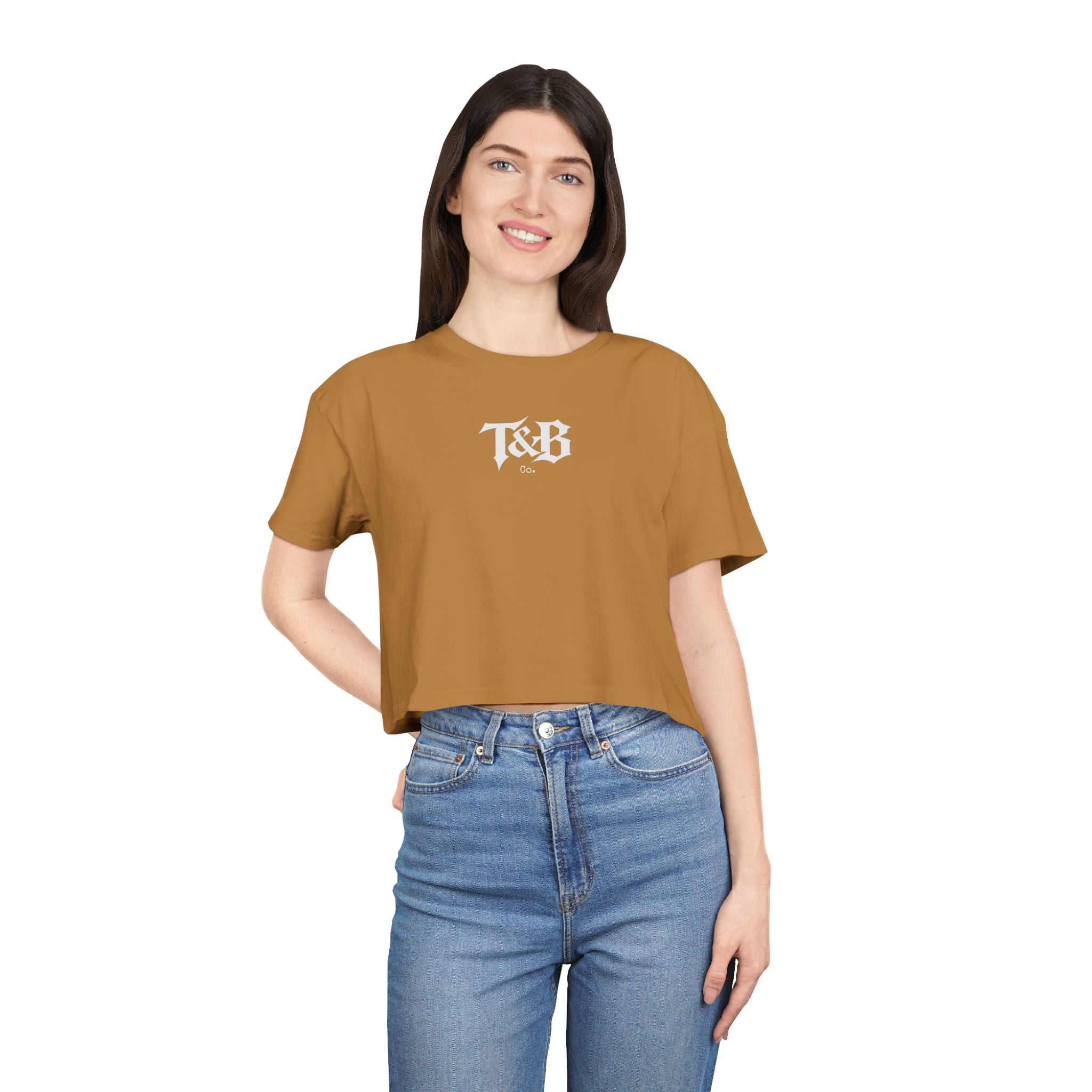Turn & Burn Co. Original Women's Crop Tee