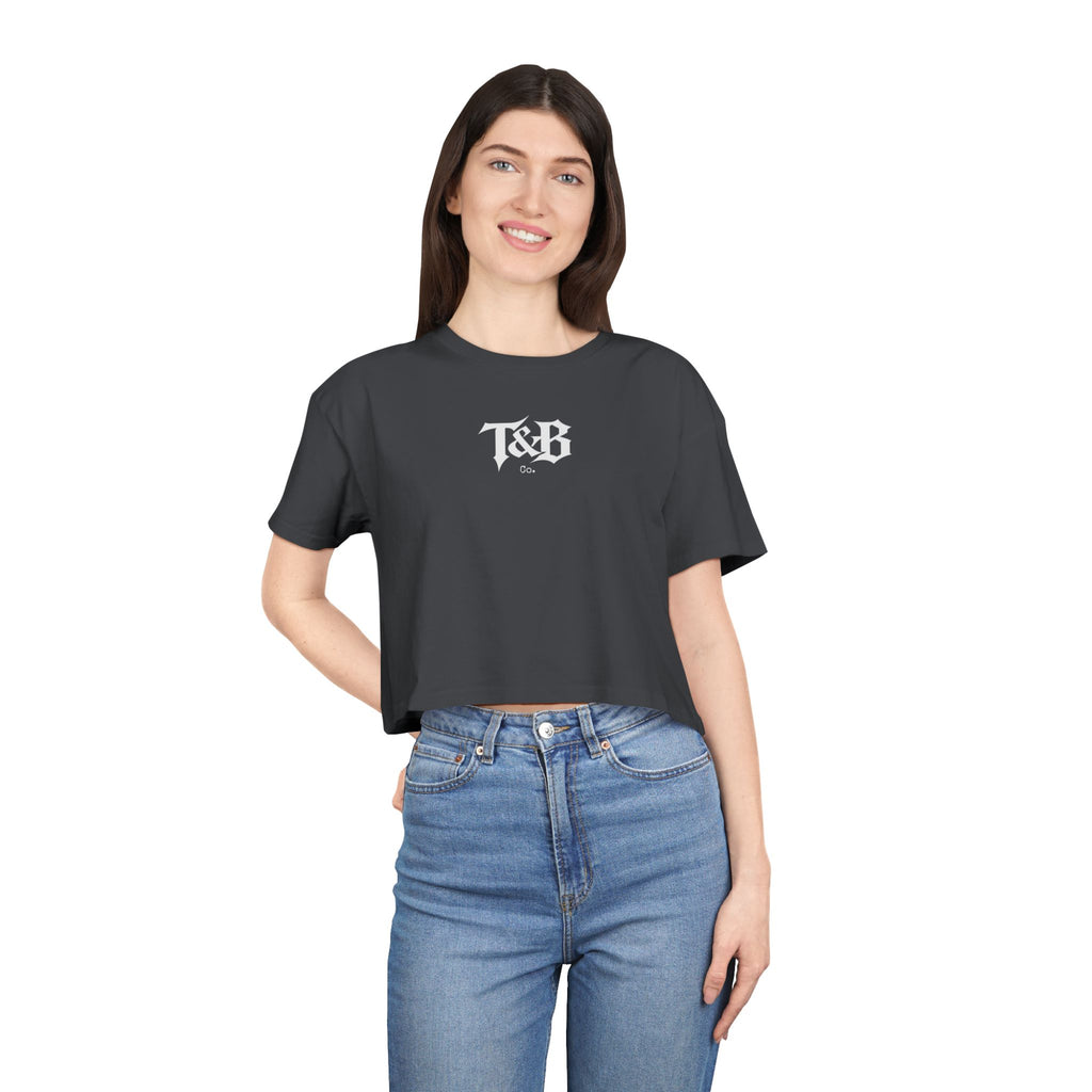 Turn & Burn Co. Original Women's Crop Tee