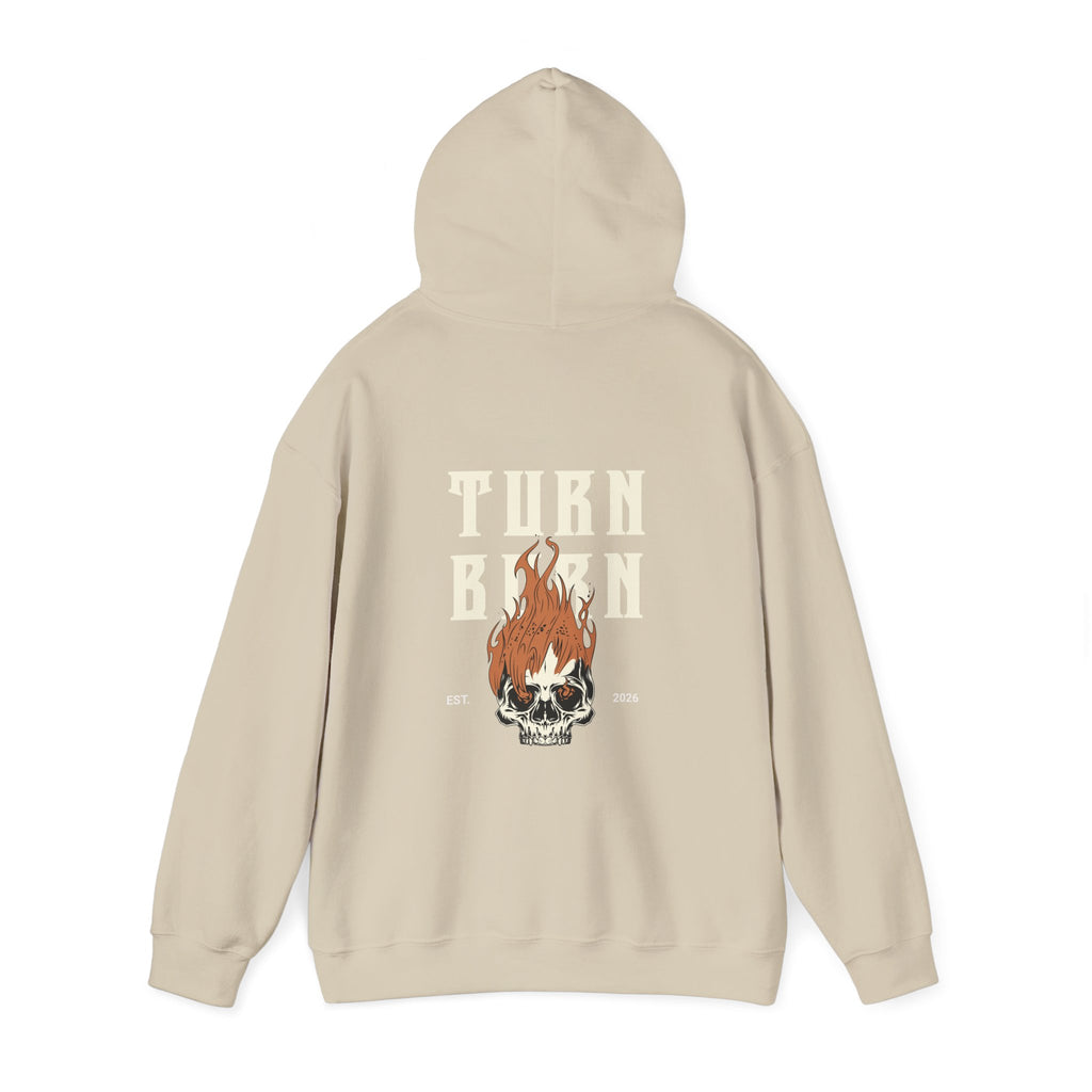 Turn & Burn Skull Hoodie