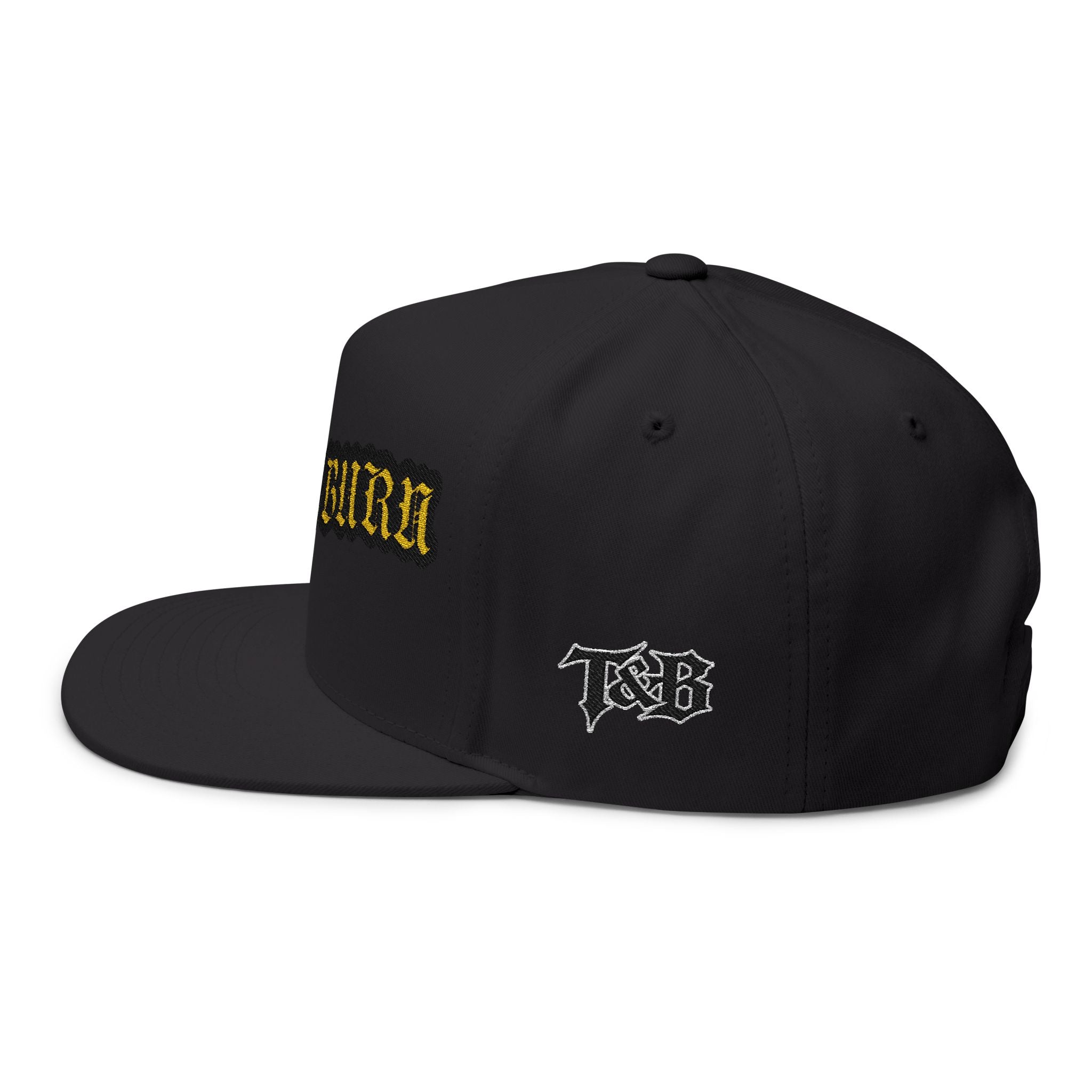 Turn & Burn Embroidered Flat Bill Cap