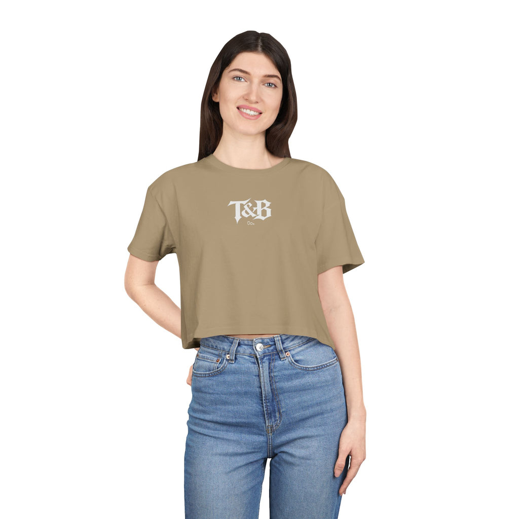 Turn & Burn Co. Original Women's Crop Tee
