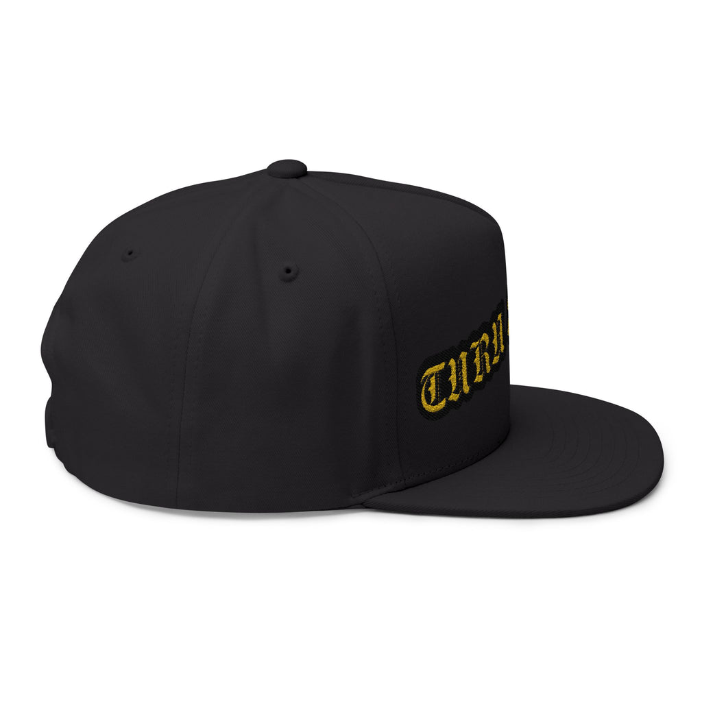Turn & Burn Embroidered Flat Bill Cap