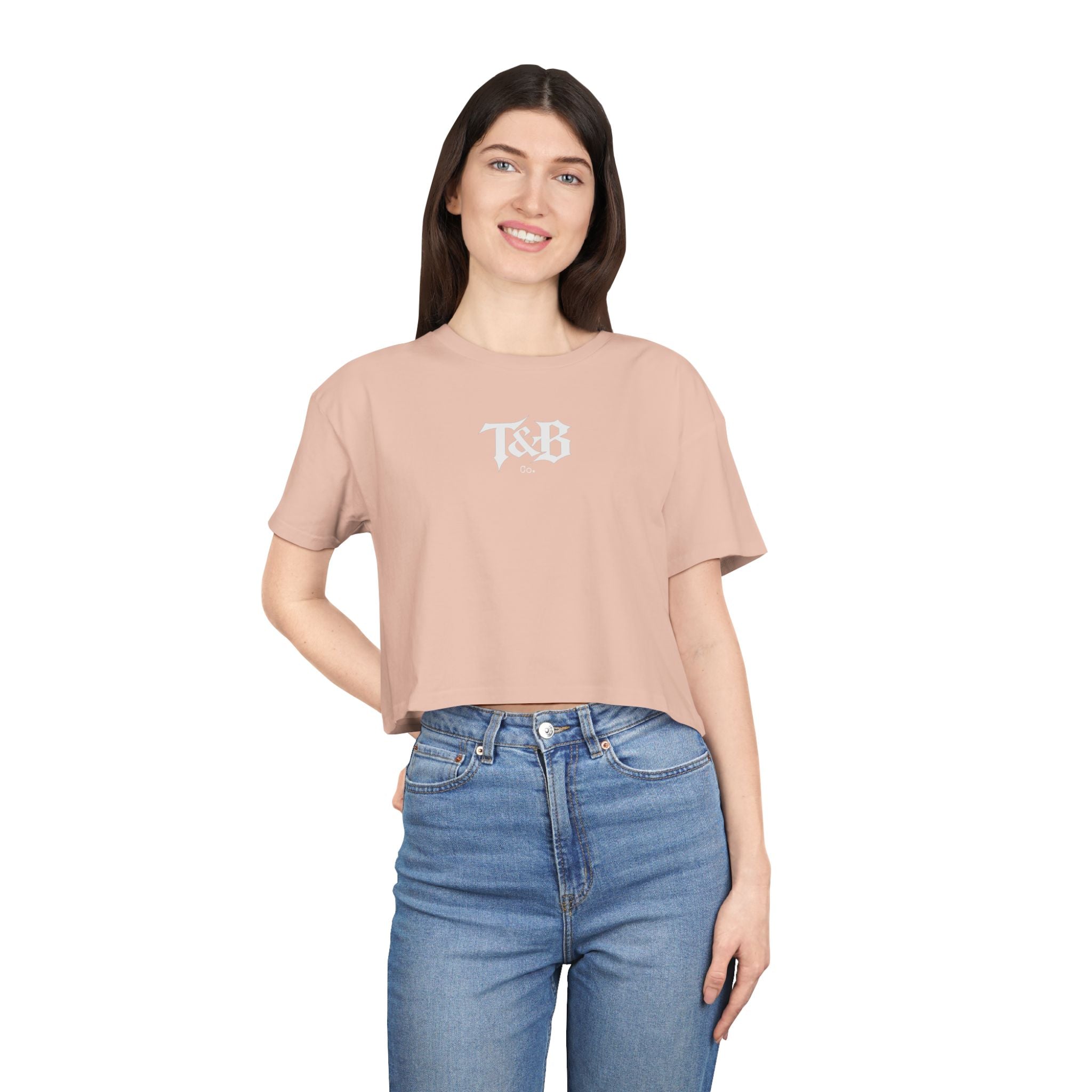 Turn & Burn Co. Original Women's Crop Tee