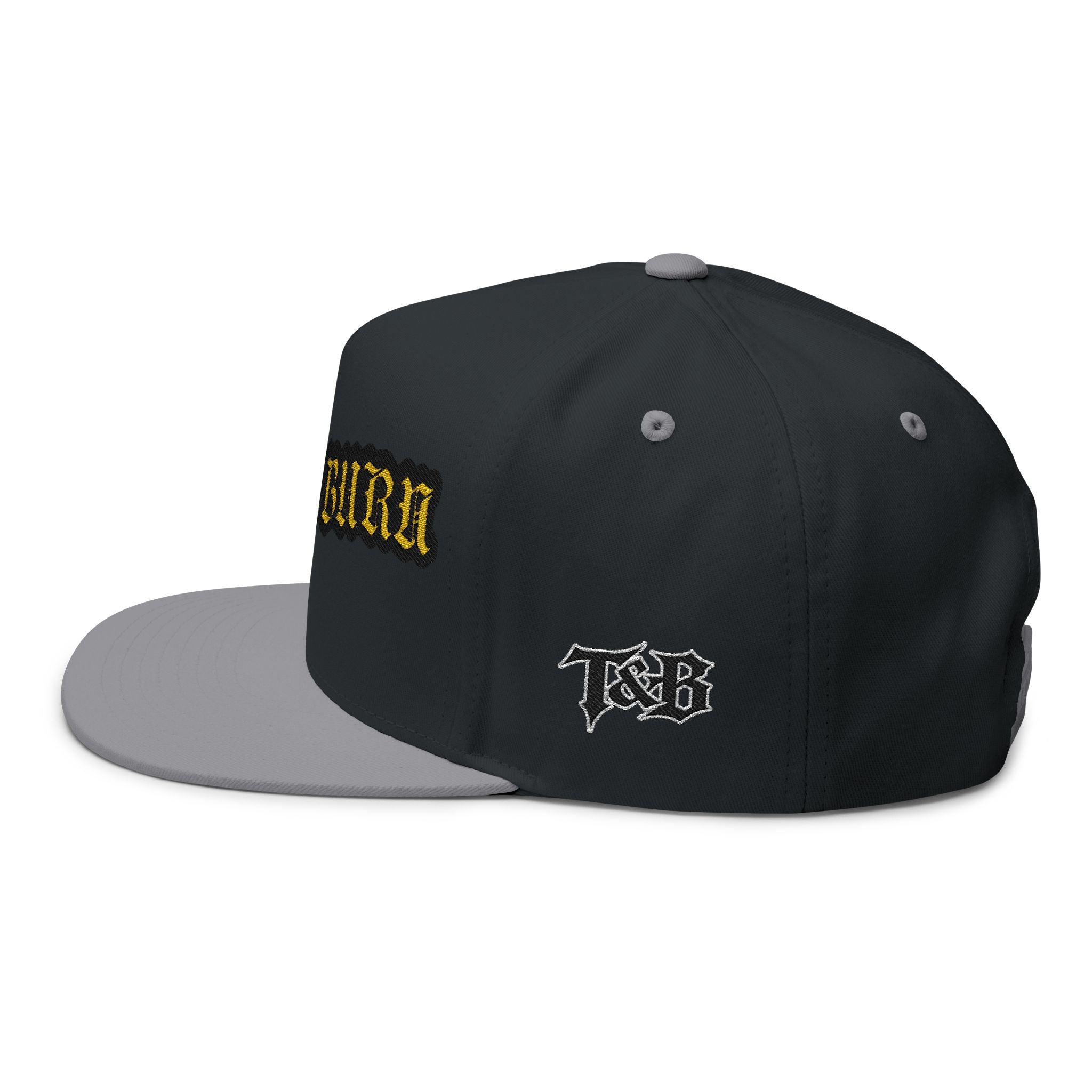 Turn & Burn Embroidered Flat Bill Cap