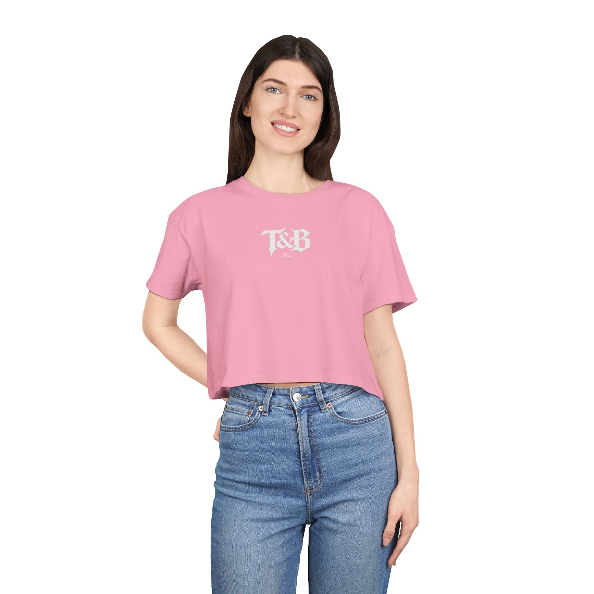 Turn & Burn Co. Original Women's Crop Tee