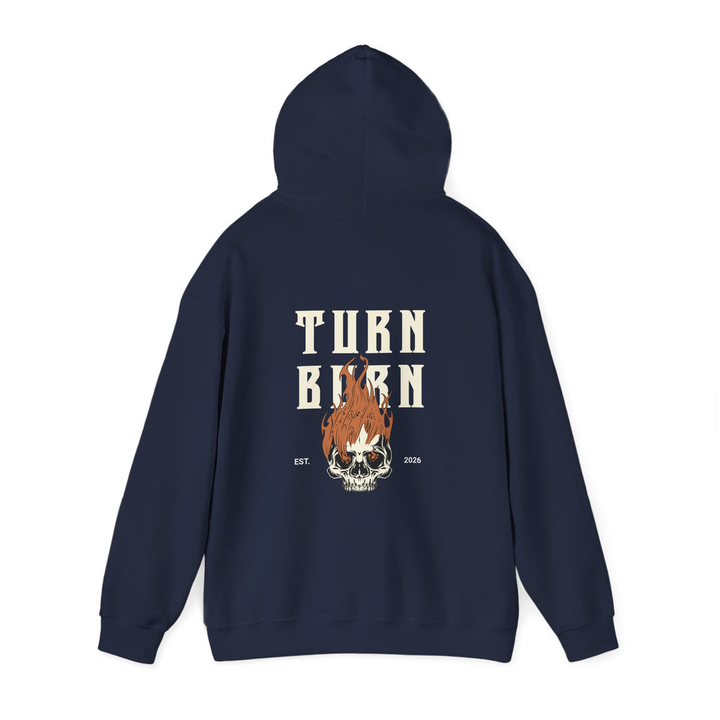 Turn & Burn Skull Hoodie