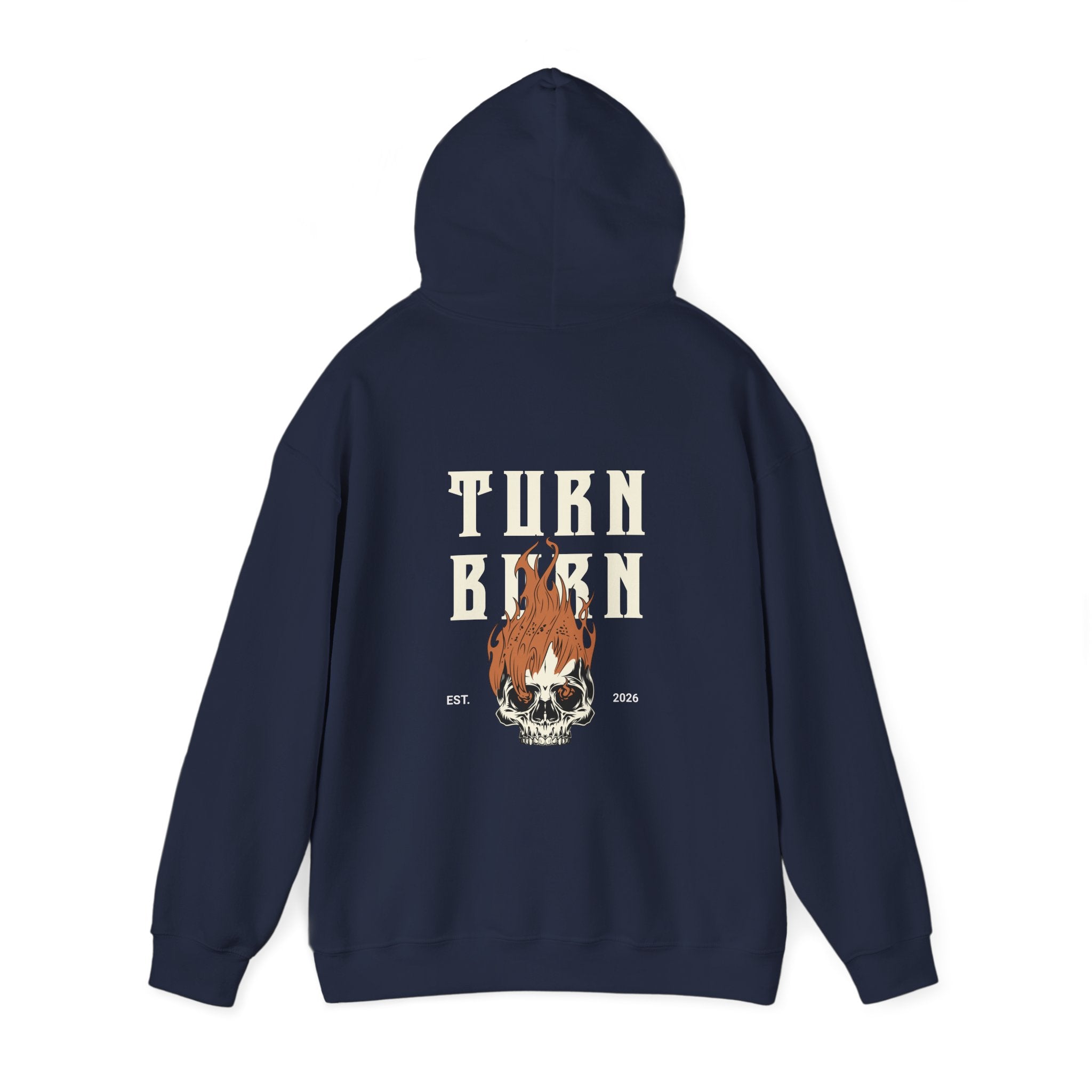 Turn & Burn Skull Hoodie