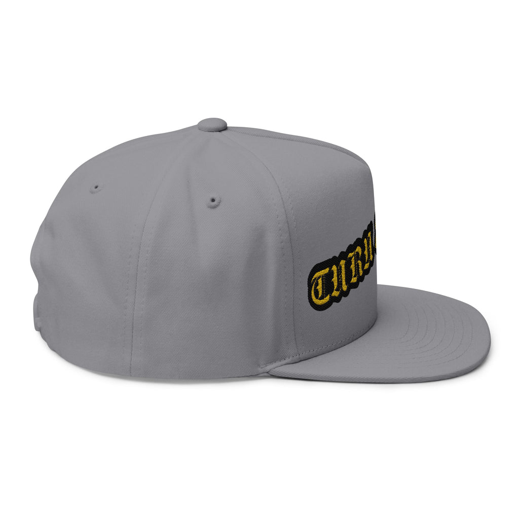 Turn & Burn Embroidered Flat Bill Cap