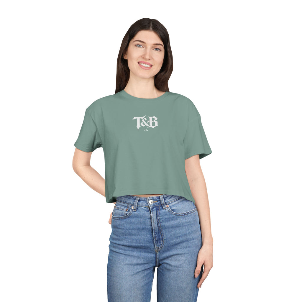 Turn & Burn Co. Original Women's Crop Tee